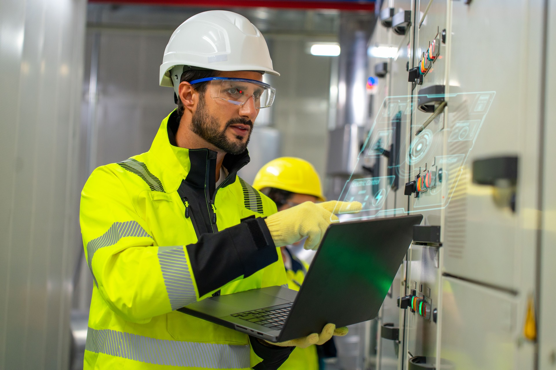 Industrial Equipment Examiner Using Computer Graphics to Support HVAC and Water System Operations